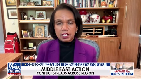 Condoleezza Rice: To say Iran is not a threat is 'ahistorical'