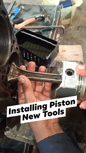 1.9K views · 11 reactions | Installing a piston into a cylinder #engine #toturail #mechanical #videos #reelstrending #foryou #ViralContent #challenge #mechanic #fpy #foryourpage #mechanicalengineering #viralreelsfb | Smart&mechanic | Facebook