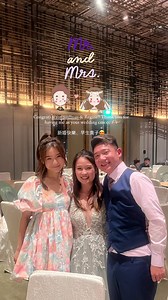 Wedding emcee duties for Roy and Regine 💙 | Joyce Ng 黄琬婷