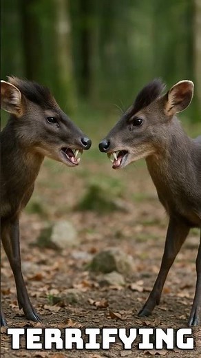 This Deer Has Fangs?! Meet the Vampire of the Forest