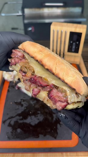204K views · 3.5K reactions | French Onion Steak Sandwiches using my MEATER MEATER Block | Grillnation | Facebook