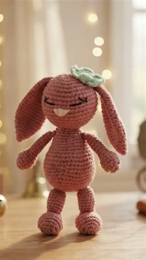 Süßen Hase häkeln 🐰häkeln mit Cuddlebles #crochet #tutorialamigurumicompleto #häkeln #amigurumi