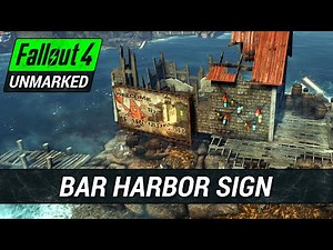 Welcome To Far Harbor Sign | Fallout 4 Unmarked | Ep. 960