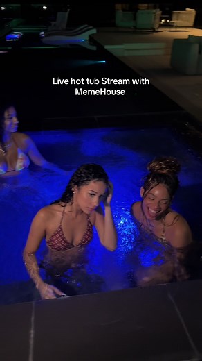 Live Hot Tub Stream with MemeHouse