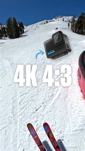 GoProJP | #GoProHERO に無料のファームウェアアップデートで4K 4:3 ビデオが登場 🚨 視野角が縦に広がることにより、より臨場感のあるPOV撮影などが可能に。 今だけ GoPro.com で超お得な¥31,800で販売中！ 🎥... | Instagram