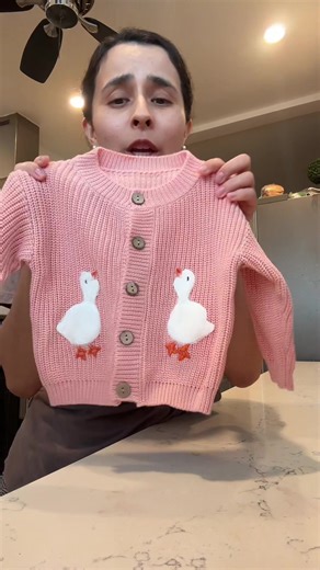 Cute Knitted Cardigan for Baby Girls