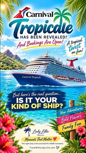 Carnival Tropicale Is Coming — Is This YOUR Kind of Ship?