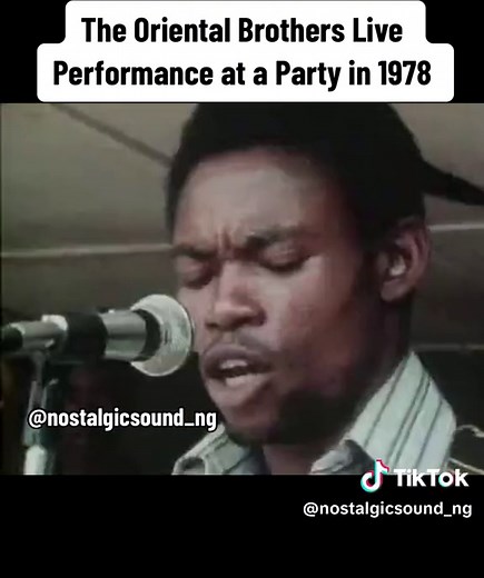 VINTAGE GROOVE SATURDAY‼️ . Footage of the legendary Oriental Brothers International Band peforming at a party in Owerri, Imo State, in the late ‘70s. . Song Title: Ibezim Ako . . . . . #fyp #tiktoknigeria🇳🇬 #throwbacknigeria #nostalgicsoundng #igboamaka #foryou #highlifemusic ##afrobeats #nigeriantiktok🇳🇬