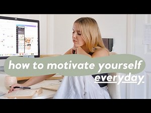 14 Little Ways to Motivate Yourself ✨ (When You're Not Feeling It)