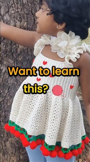 From Yarn to Dress: Rose bouquet Toddler Outfit | Punch & Purl Studio