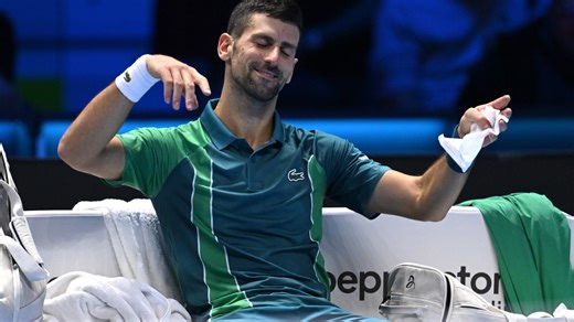 Novak Djokovic conducts booing crowd en route to first defeat since Wimbledon final