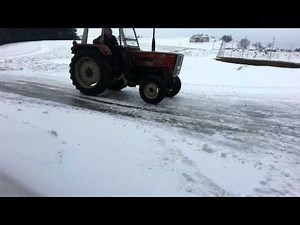 Steyr 545 im Winter