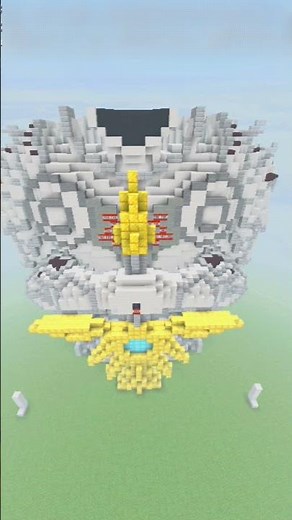 samurai statue build #minecraft #games #shortvideo #shorts #building #gaming #minecraftbuilding