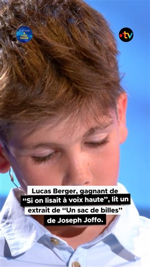👏🥳Bravo à Lucas Berger, élève de 6ème au collège Stella Maris d'Anglet, qui remporte cette sixième édition du concours de lecture "Si on lisait à voix haute" avec cette magnifique lecture d'un extrait du roman culte de Joseph Joffo : "Un sac de billes" (Le Livre de Poche). 📺(Re)voir la grande finale sur la plateforme France tv : https://bit.ly/4n30JPD | La Grande Librairie