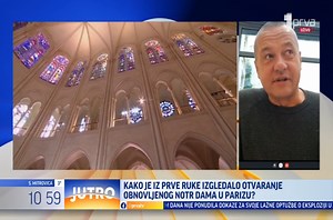 Uživo iz Pariza, povodom obnavljanja Notr Dama, javlja se direktor Color Press Group, Robert Čoban | Video | Prva Televizija