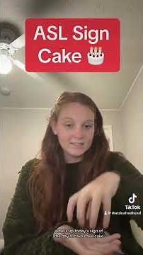 Learn How To Sign Cake in ASL for Beginners | American Sign Language #shorts