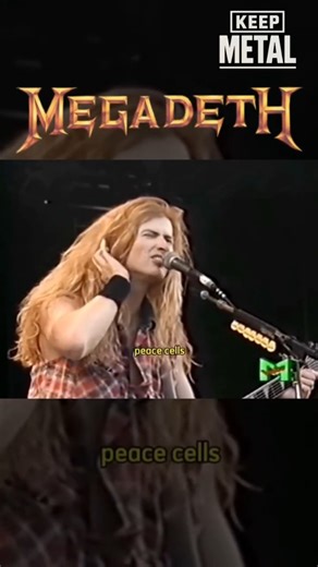 MEGADETH – Peace Sells (Live in Italy, 1992) 🇮🇹⚡ Classic lineup 🤘🔥 #Megadeth #PeaceSells #DaveMustaine #MartinFriedman #ThrashMetal #viralreels #DavidEllefson | Keep Metal