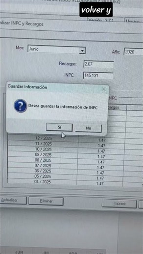 Actualización de índices en el #SUA #imss #méxico