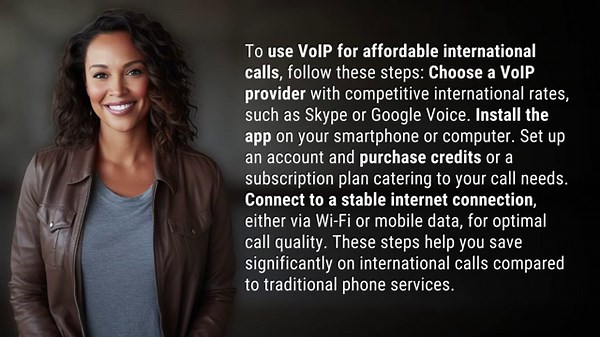 How to use VoIP to make international calls affordably?