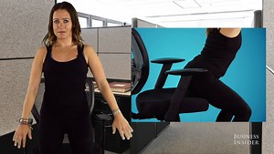 207K views · 719 reactions | 3 quick desk exercises to reduce the stress of sitting all day. | Business Insider | Facebook