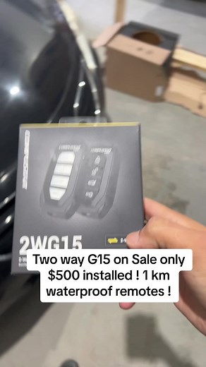 Compustar 2 way G15 in 2011 Toyota Camry Key start ! 1km waterproof remote starter ! #toyota #camry #compustar #twoway