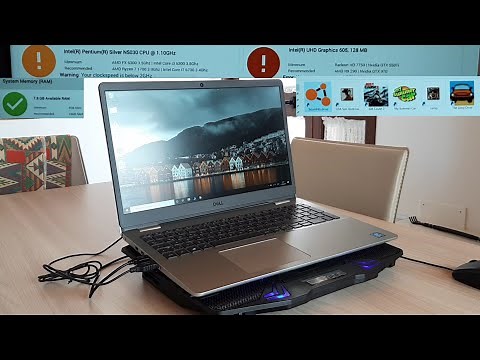 DELL Inspiron 3502 Game test Intel Pentium Silver N5030, Intel UHD 605