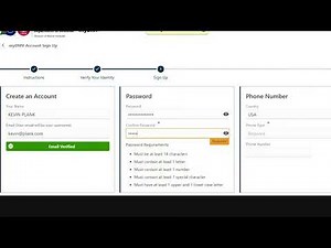 How to Create a New myDMV Account
