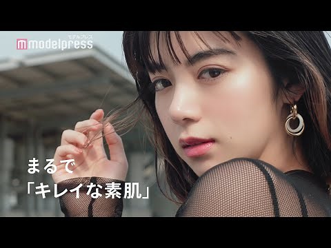池田エライザ、セクシーシースルー衣装で大人の色気 「マキアージュ」新モデルに