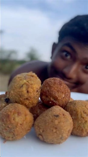 🍈පොලොස් Cutlets😋 (Polos Cutlet Recipe) #shorts #viralvideo #food #cooking #funnyvideo #avrudu2026