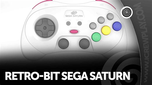 Retro-Bit Sega Saturn recensione controller multipiattaforma
