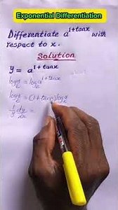 Exponential differentiation #exponentialdistributionproblemsandsolutions #fyp #goviralonyoutube