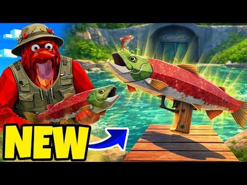 I Tested the NEW SALMON LAUNCHER in Animal Company! (Animal Company VR)