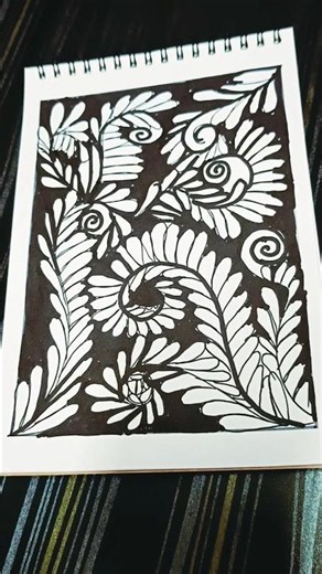 Day-37❤️ Easy Doodle Art Tutorial #doodleart #zentangle #drawing #sketch #doodlechallenge