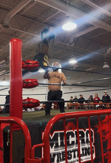 This is your sign to go to Micro Wrestling.. @Micro Wrestling #fyp #wrestling #littlepeople #funny #microwrestling