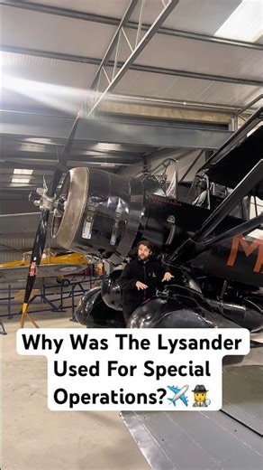 Why Was The Lysander Used For Special Operations?✈️🕵️