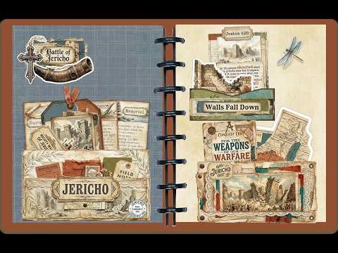 Battle of Jericho | Junk Journal & Bible Journaling Lesson