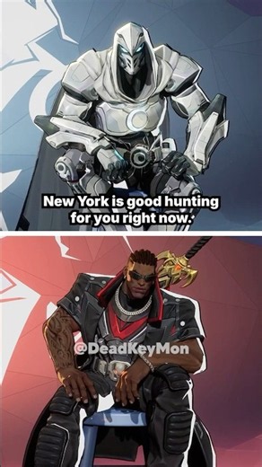 Moon Knight and Blade Interactions In Marvel Rivals
