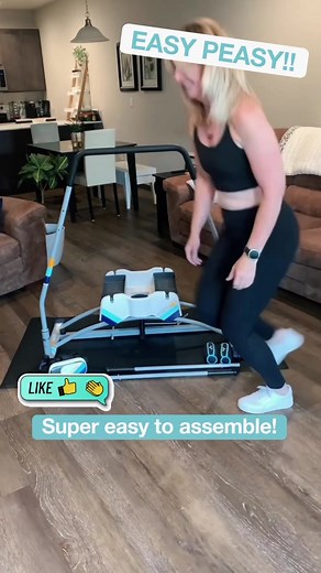 Total body workout super easy to assemble #tryaeroski #aeroski #fittok #fitness #workout #homeworkout #weightloss #fitfam #tone #cardio #fun #fit