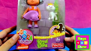 Royal Dora and kitty kids toy fisher price [Dora the explorer Action figure]