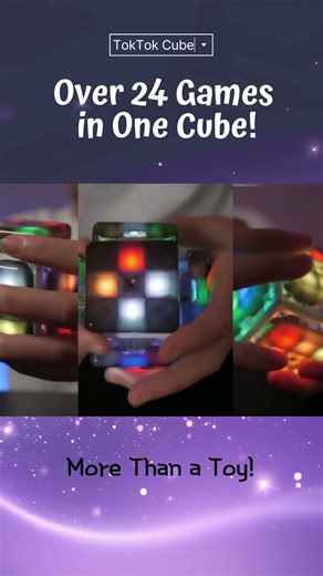 Toktok Cube More Than a Toy—Over 24 Games in One Cube! #toktok