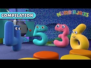 What Are Patterns and Sequences? Grouping & Data! | Numberjacks Compilation