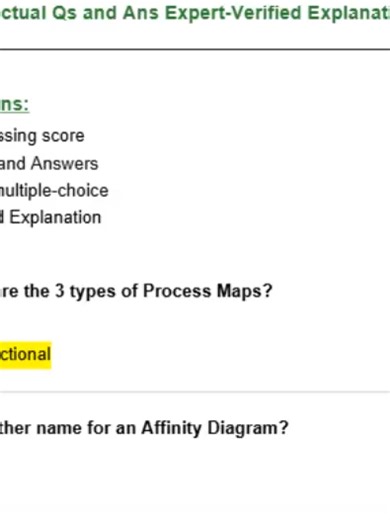 FREE Six Sigma Black Belt Study Games 2026 📊🔥 Pass the Certification Fast! Ready to dominate your Six Sigma Black Belt exam in 2026? 🚀📈 These FREE study games are built to sharpen your DMAIC mastery, statistical thinking, and real-world problem-solving skills — all while keeping learning interactive and engaging! 🎯🧠 No more boring review sessions. Test yourself with realistic Black Belt exam-style questions covering process capability, hypothesis testing, regression analysis, control chart