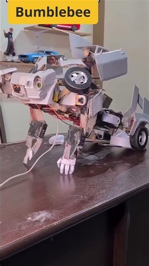 Arduino Servo Mechanism Bumblebee Transformation (DIY Build)