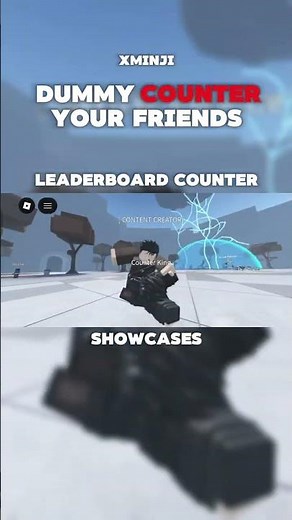 Leaderboard Counter | Dummy Counter Your Friends (Roblox) | #roblox #dummycounteryourfriends #peak