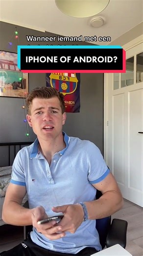 🤔 Wat is beter? iPhone of Android? #voorjoupagina #iphone #android