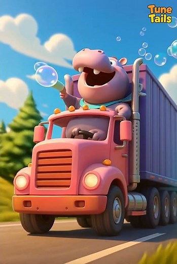 Cow’s First Bus Ride to School | Tune Tails