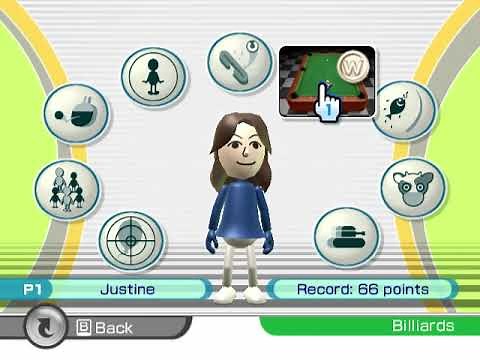 [TAS] Wii Play Billiards "9 break" in 0:55