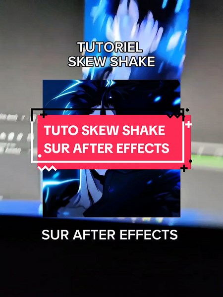 Tutoriel Skew Shake sur After Effects #aftereffects #alightmotion #capcut #blurr #pourtoi