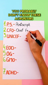 Decode any acronym like a pro | Simple ideas