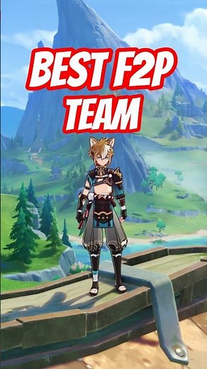 Gorou Best F2P Team 🔥 Easy & Strong Carry Team #genshinimapct
